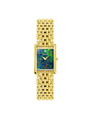 Case Gold Plated Stainless Steel Dial Opal Dial Diamond Bracelet