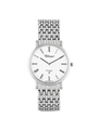 Case Stainless Steel Dial White Dial Black Roman Bracelet