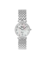Case Stainless Steel Dial Mother of Pearl Dial Diamond Bracelet