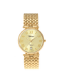 Case Gold Plated Stainless Steel Dial Champagne Dial Champagne Roman Bracelet