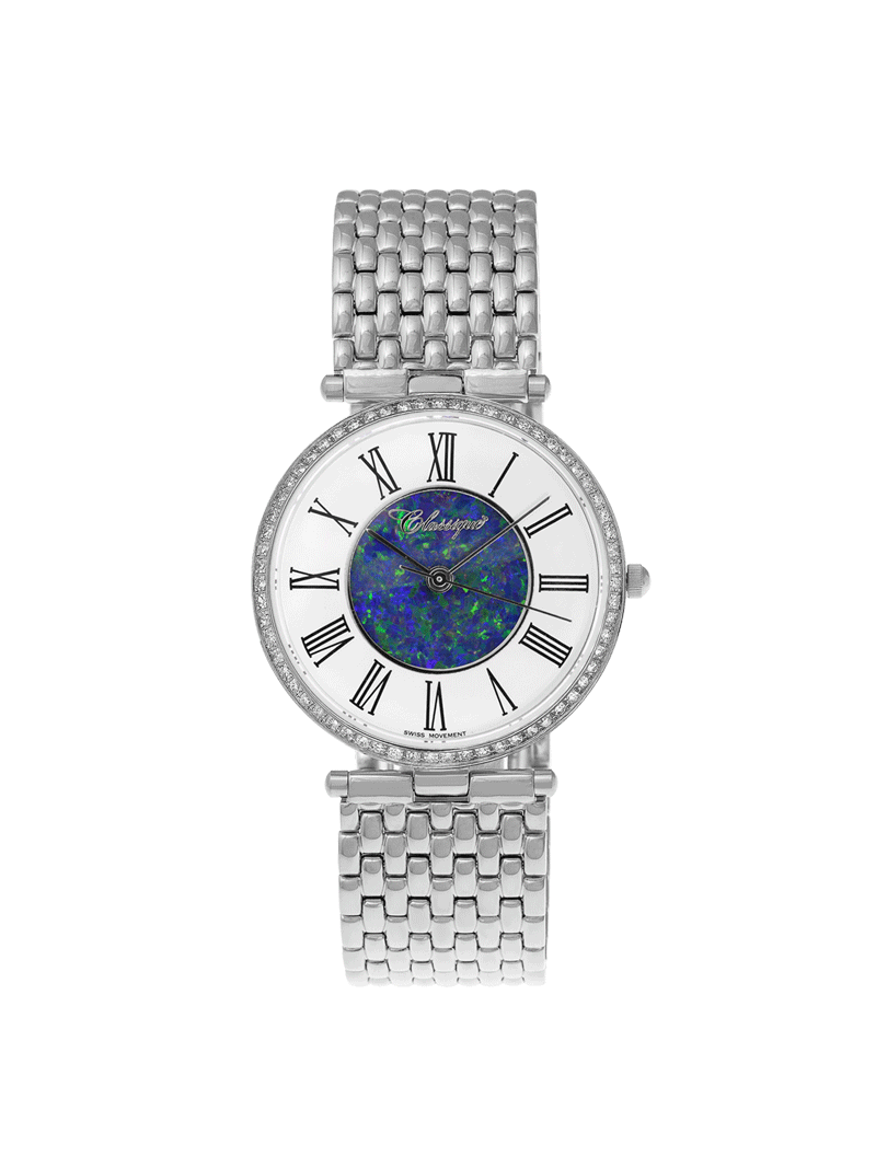 Case Stainless Steel Dial Opal Dial Black Roman Bracelet