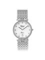 Case Stainless Steel Dial White Dial Diamond Bracelet