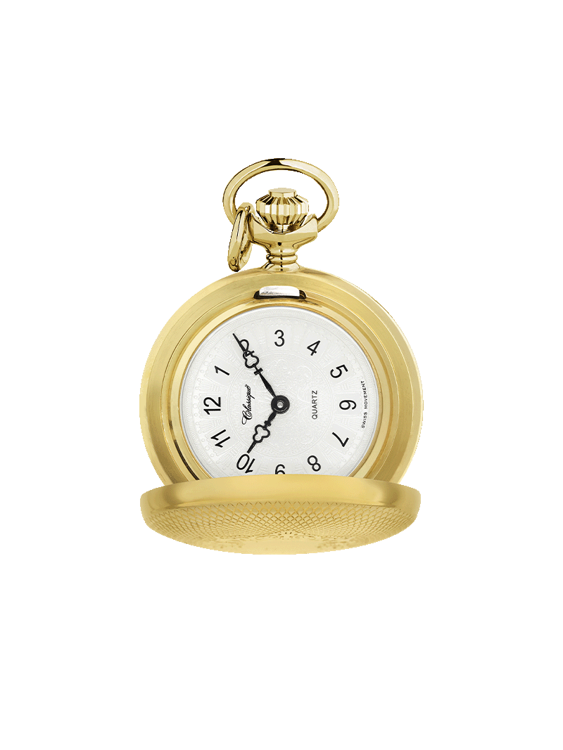 Case Gold Plated Dial White Dial Arabic 