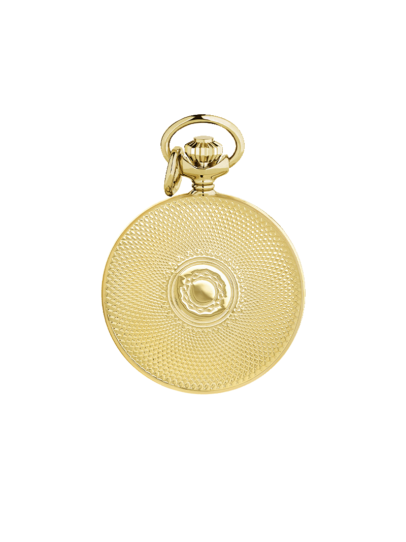 Case Gold Plated Dial White Dial Roman 