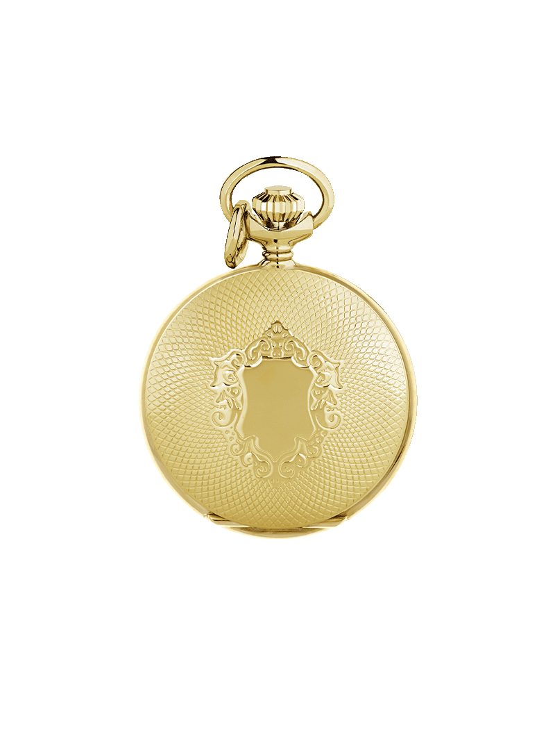 Case Gold Plated Dial White Dial Roman 