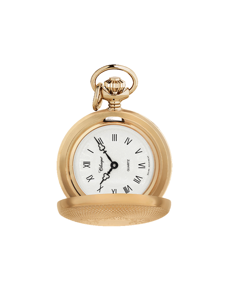 Case Rose Gold Plated Dial White Dial Roman 