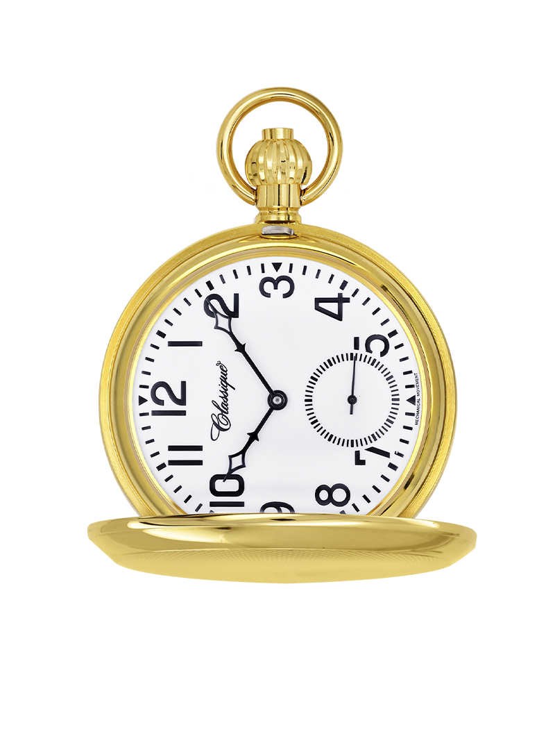 Case Gold Plated Dial White Dial Arabic 