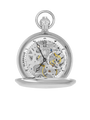Case Rhodium Plated Dial Skeleton Dial Arabic 