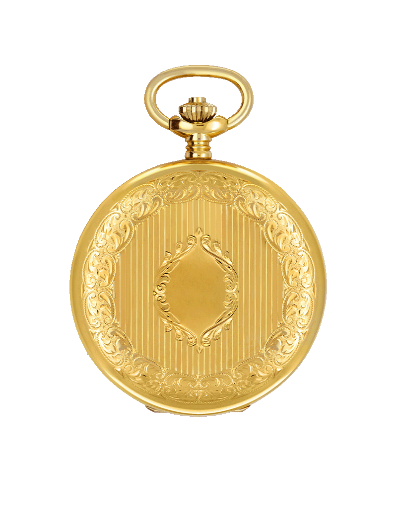 Case 18ct Gold Dial White Dial Roman 