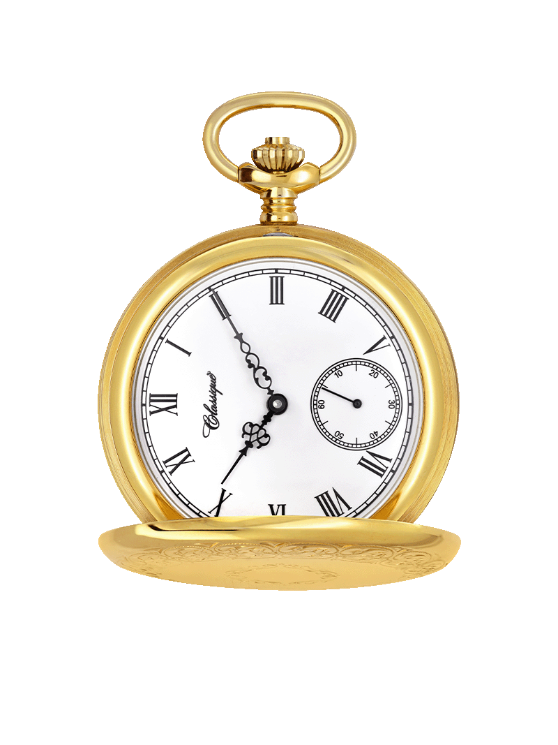 Case 18ct Gold Dial White Dial Roman 