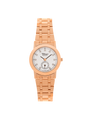 Case Rose Gold Plated Stainless Steel Dial Mother of Pearl Dial Diamond Bracelet