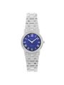 Case Stainless Steel Dial Blue Dial Silver Roman Bracelet