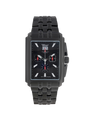 Case Black Plated Stainless Steel Dial Black Dial Baton Bracelet