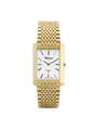 Case Gold Plated Stainless Steel Dial White Dial Black Roman Bracelet