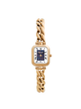 Case Rose Gold Plated Stainless Steel Dial Opal Dial Black Roman Bracelet