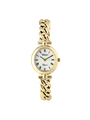 Case Gold Plated Stainless Steel Dial White Dial Black Roman Bracelet