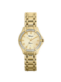 Case Gold Plated Stainless Steel Dial Champagne Dial Champagne Roman Bracelet
