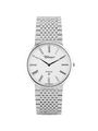 Case Stainless Steel Dial White Dial Black Roman Bracelet