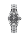 Case Stainless Steel Titanium Ceramic Dial Grey Dial Diamond Bracelet