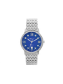 Case Stainless Steel Dial Blue Dial Star Stone Bracelet