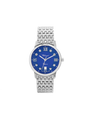 Case Stainless Steel Dial Blue Dial Star Stone Bracelet
