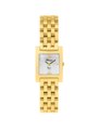Case Gold Plated Stainless Steel Dial Mother of Pearl Dial Champagne Roman Bracelet