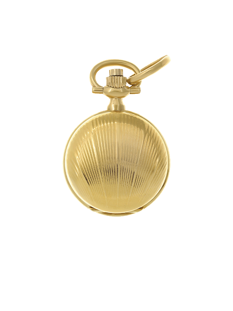 Case Gold Plated Dial White Dial Arabic 