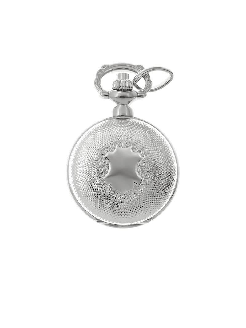 Case Rhodium Plated Dial White Dial Roman 