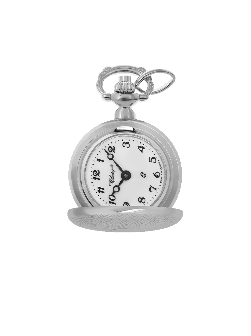 Case Rhodium Plated Dial White Dial Arabic 