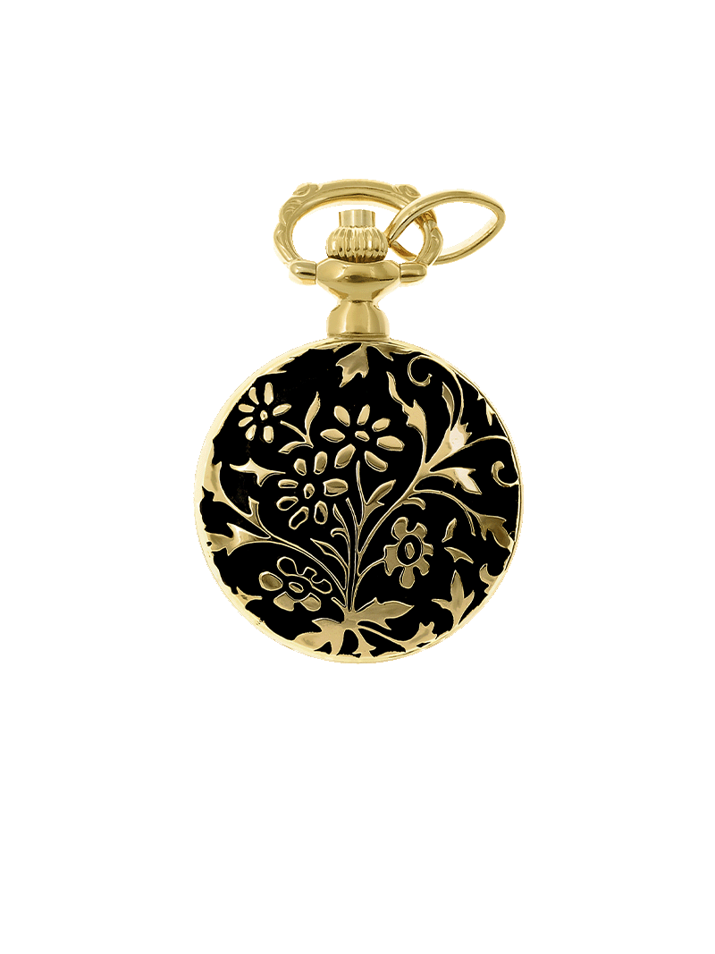 Case Gold Plated Dial White Dial Arabic 
