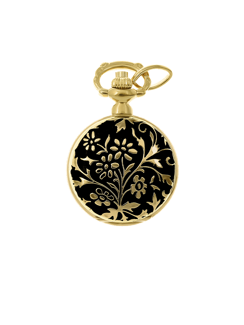 Case Gold Plated Dial White Dial Roman 