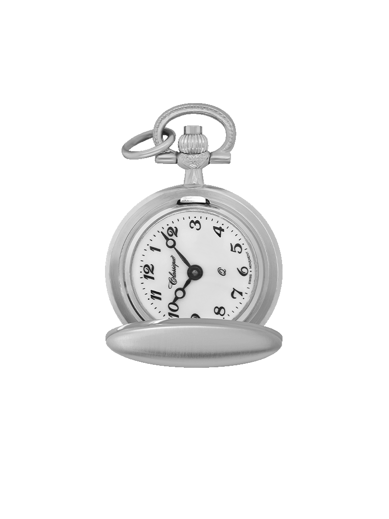 Case Rhodium Plated Dial White Dial Arabic 