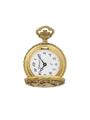 Case Antique Gold Tone Dial White Dial Black Arabic 