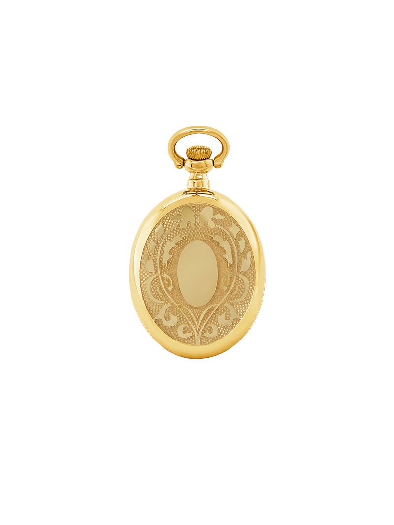 Case Gold Plated Dial White Dial Arabic 