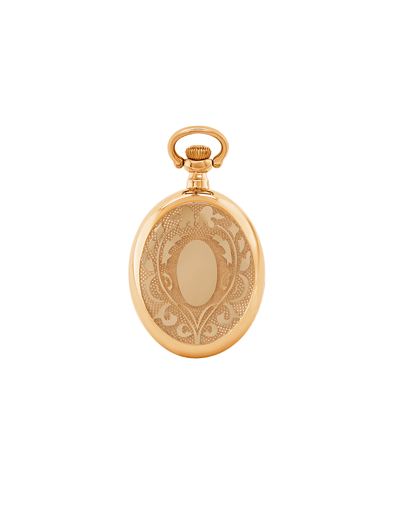Case Rose Gold Plated Dial White Dial Roman 