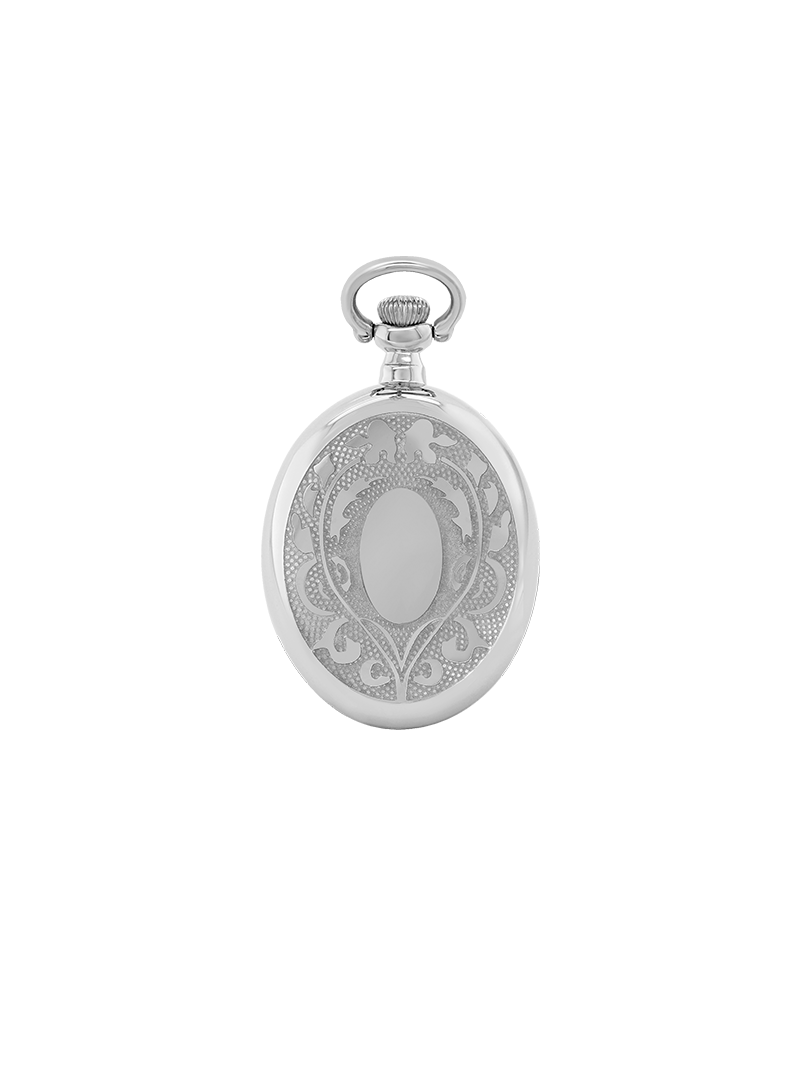Case Rhodium Plated Dial White Dial Arabic 