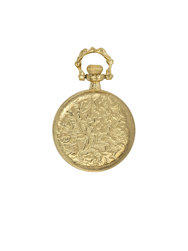 Case Gold Plated Dial White Dial Roman 