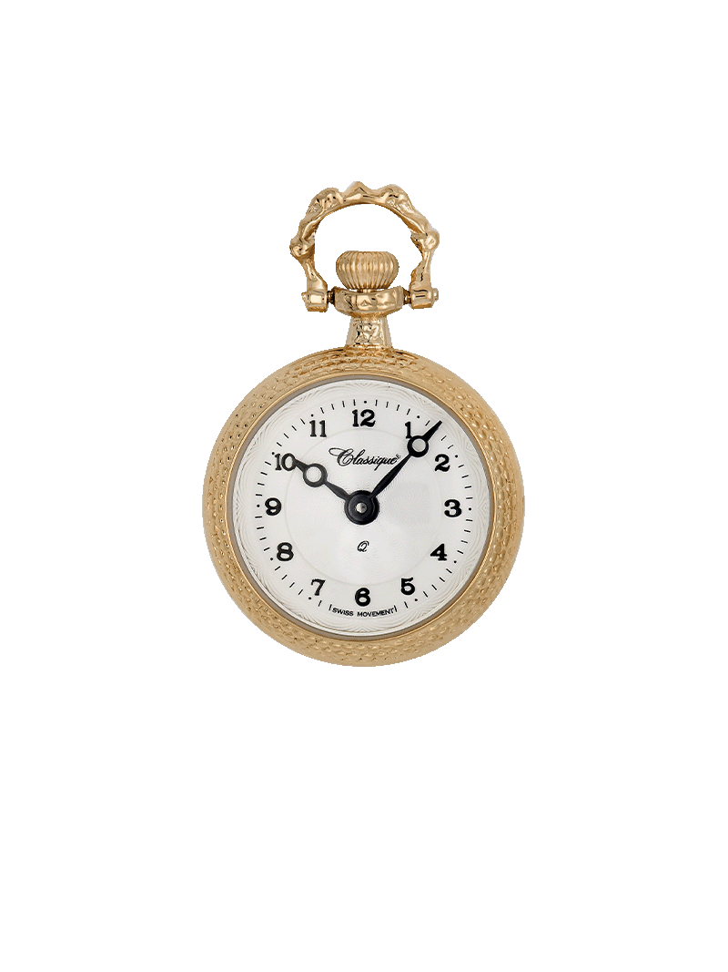 Case Rose Gold Plated Dial White Dial Arabic 