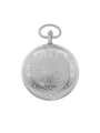 Case Rhodium Plated Dial White Dial Roman 
