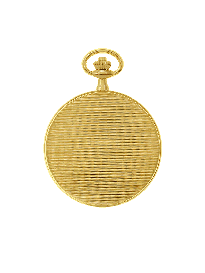 Case Gold Plated Dial White Dial Roman 