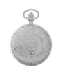 Case Rhodium Plated Dial White Dial Roman 