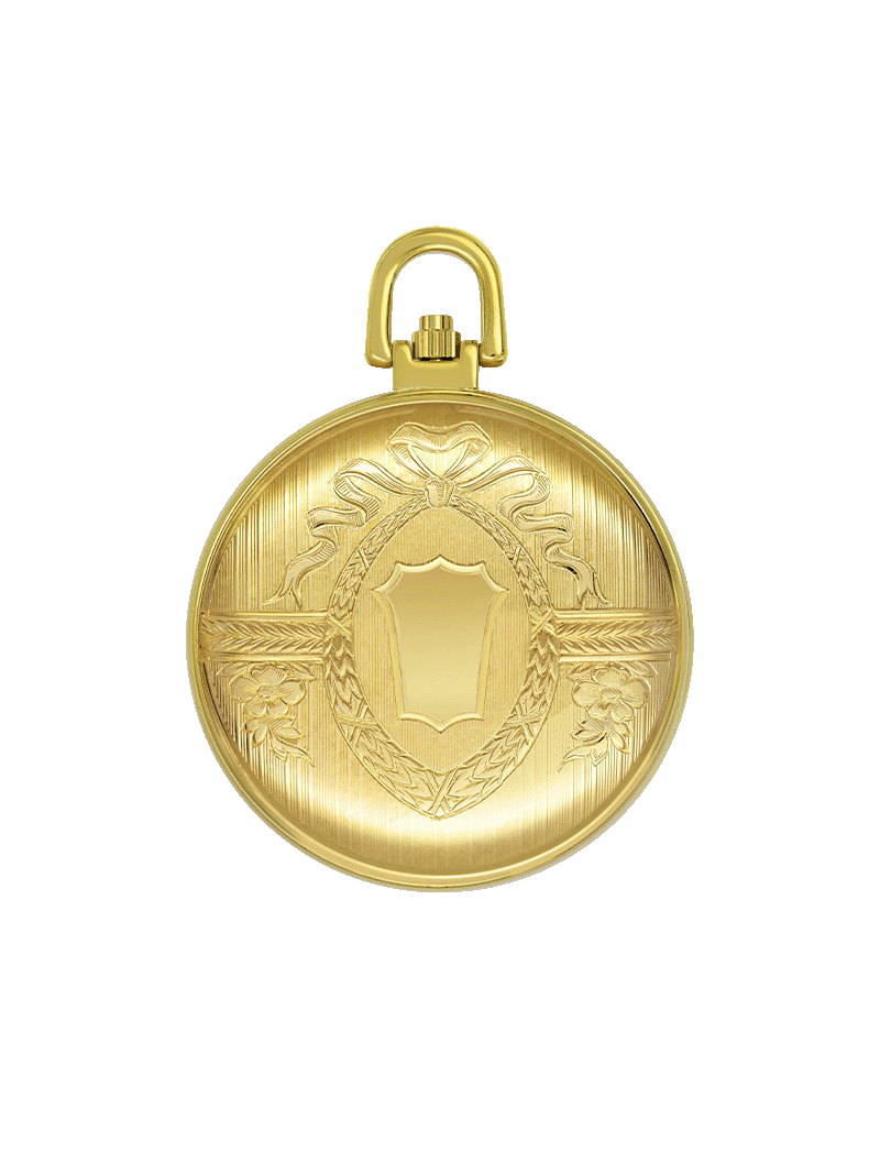 Case Gold Plated Dial White Dial Roman 