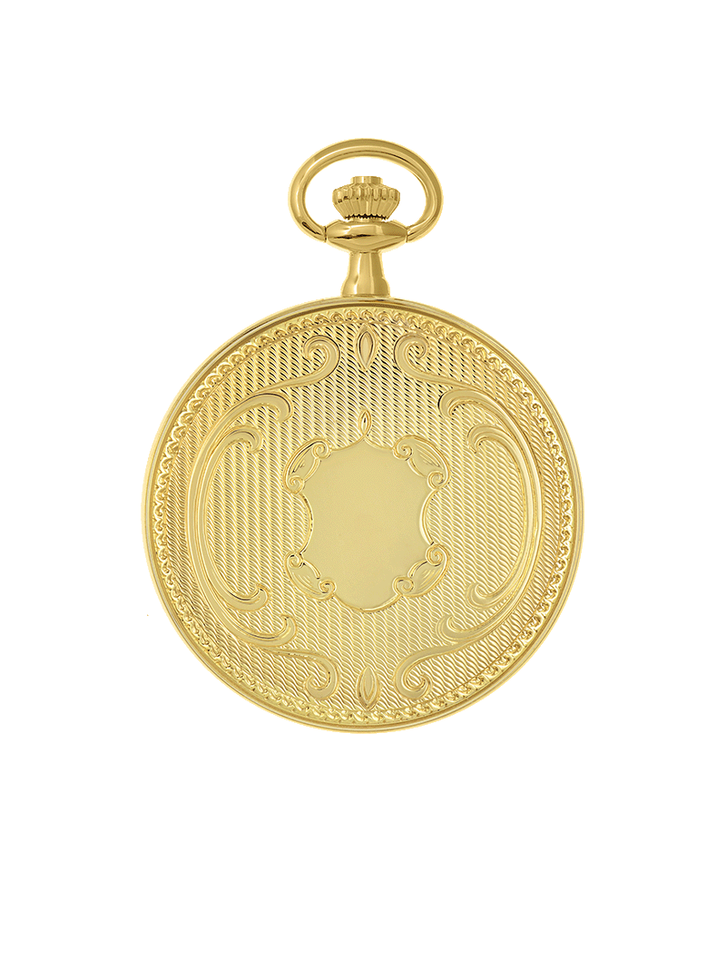 Case Gold Plated Dial White Dial Roman 