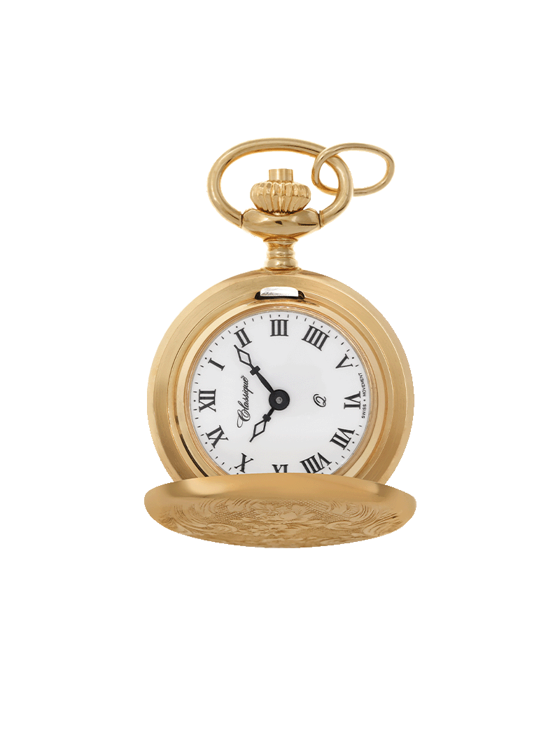 Case Rose Gold Plated Dial White Dial Roman 