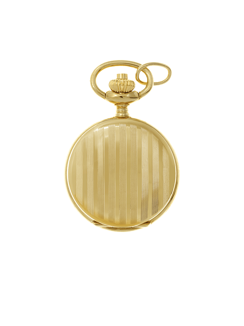 Case Gold Plated Dial White Dial Roman 