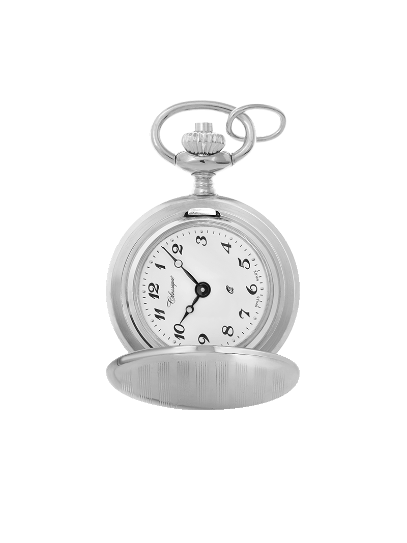 Case Rhodium Plated Dial White Dial Arabic 