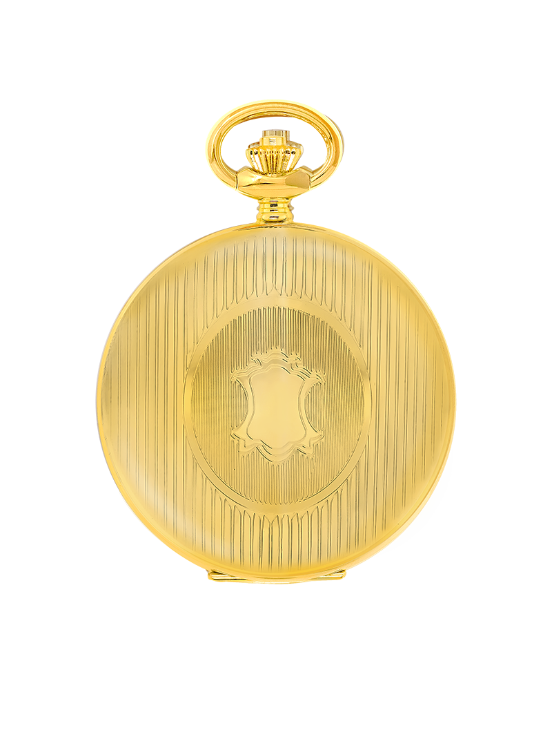 Case 18ct Gold Dial White Dial Arabic 