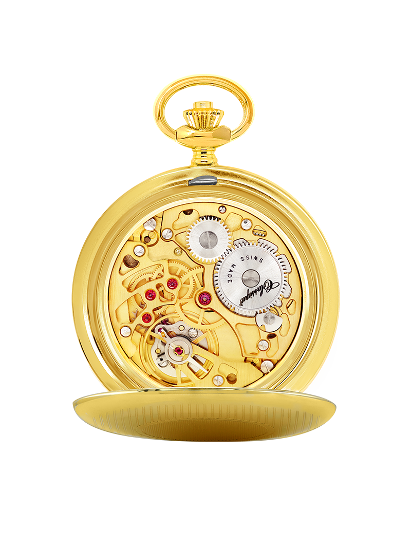 Case 18ct Gold Dial White Dial Arabic 