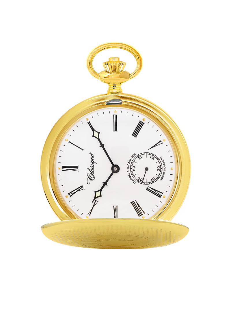 Case 18ct Gold Dial White Dial Roman 