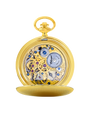 Case 18ct Gold Dial Skeleton Dial Roman 